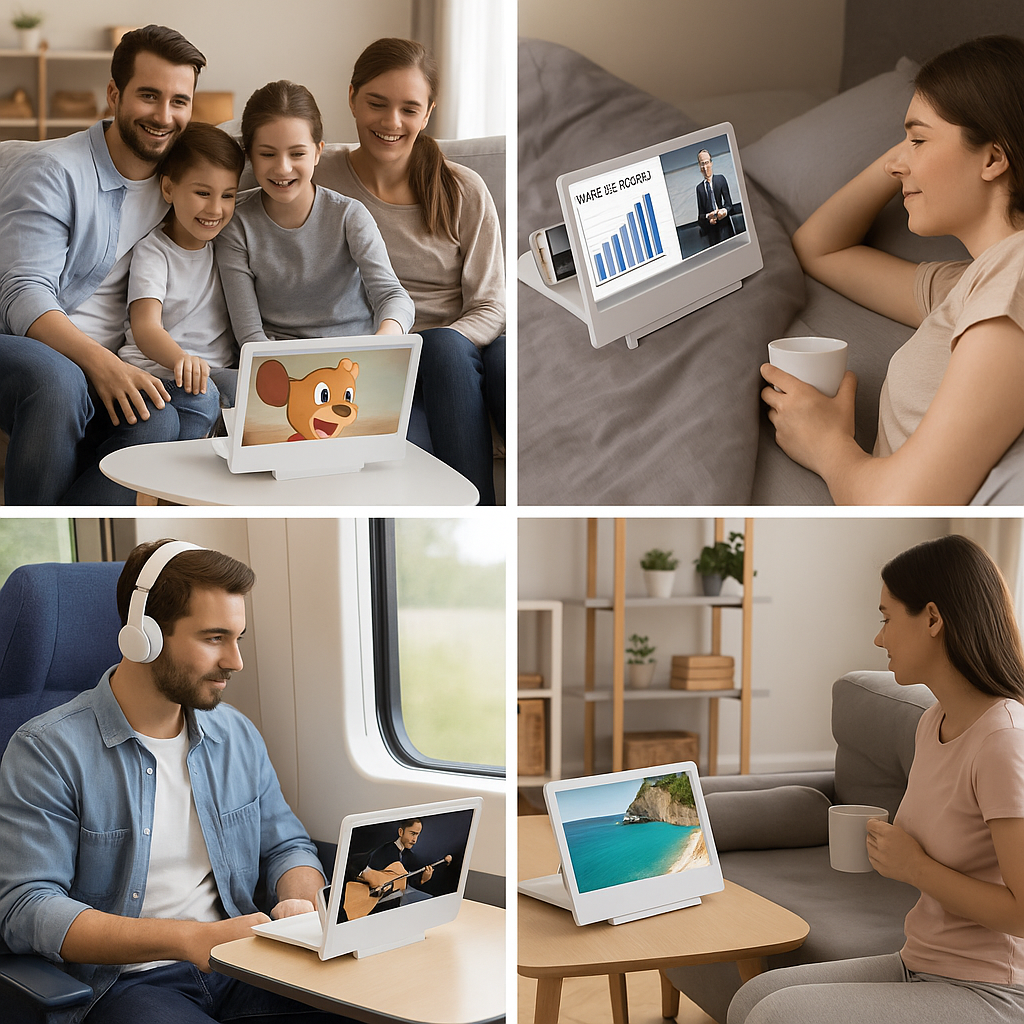 🖥️ Élargisseur d’Écran HD pour Smartphone
